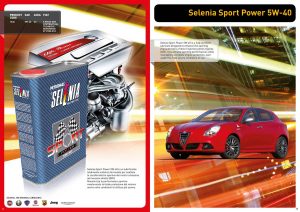 Catalogo Petronas Selenia Motor Oil 2012