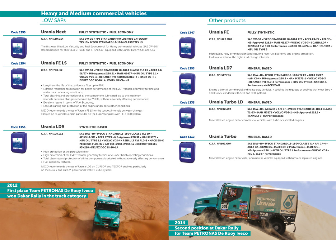 PETRONAS Truck Misano 2017 - Brochure